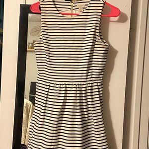 J. Crew pocketed dress, zipper in back — S